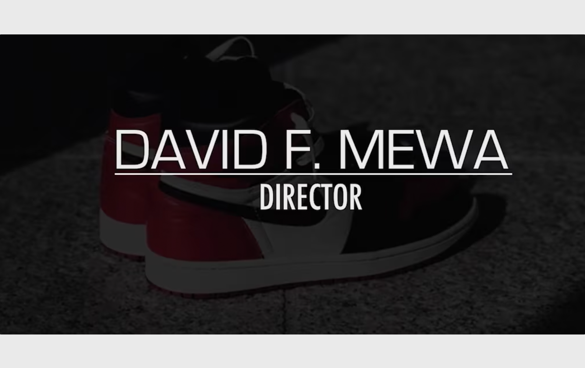 David F. Mewa – Director Reel 2026 (SCRIPTED)